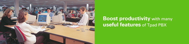 Tpad PBX features